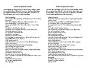 English Worksheet: Hitch - opening scene