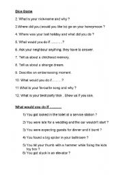 English worksheet: Personal Stories