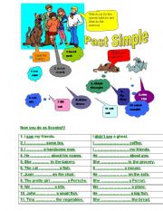 English Worksheet: Past Simple irregular verbs-affirmative/negative