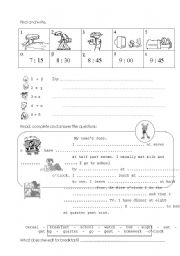 English Worksheet: SIMPLE PRESENT