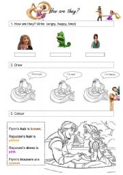 English Worksheet: feelings