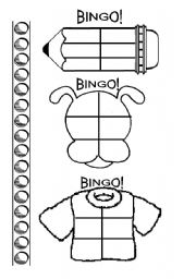 English Worksheet: Tailor-made BINGO CHARTS