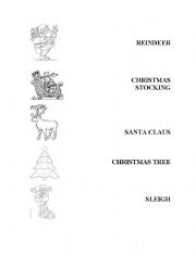 English worksheet: CHRISTMAS 