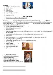 English Worksheet: Enchanted