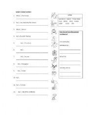 English Worksheet: present continuous