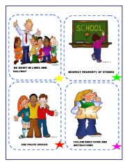 English Worksheet: CLASS RULES