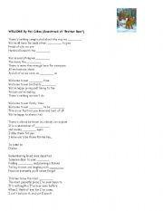 English worksheet: WELCOME