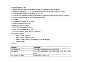 English Worksheet: lesson plan