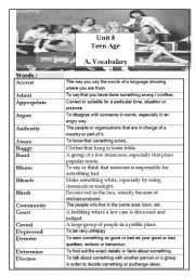 English worksheet: say yes 2- unit 8