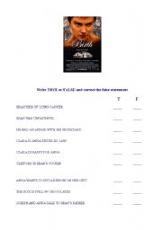 English Worksheet: BIRTH - I AM SEAN