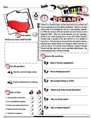 English Worksheet: RC Series_Level 01_Country Edition 13 Poland (Fully Editable + Key)