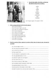 English Worksheet: the life of an immigrant