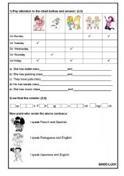 English Worksheet: Great Activities