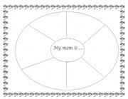 English Worksheet: MOTHERS DAY PLACE MAT