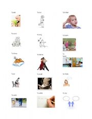English Worksheet: Basic Verbs