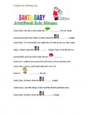 English worksheet: christmas