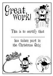 Christmas certificates 2/3