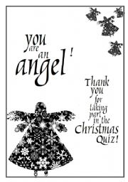 English Worksheet: Christmas certificates 3/3