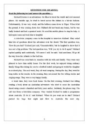 English Worksheet: Exam