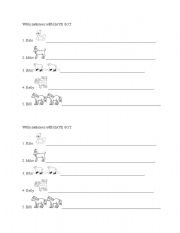 English Worksheet: HAVE GOT