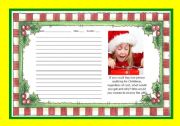 Christmas writing challenge # 1