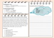 English Worksheet: daily routines