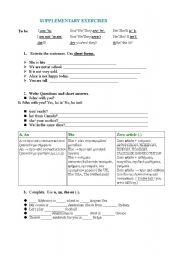 English Worksheet: supporting-grammar