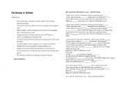 English Worksheet: Christmas handout