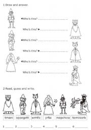 English Worksheet: PINOCCHIO - 2/3