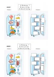 fridge n1 group work vocab food + some / any