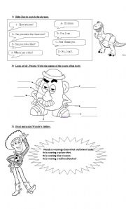 English Worksheet: Toy Story 2