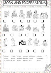 English Worksheet: Jobs