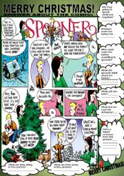 English Worksheet: COMIC - SPOONER