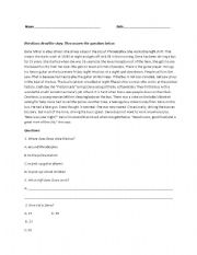 English worksheet: bus driver