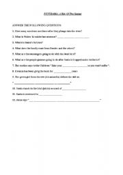 English Worksheet: FUTURAMA - A Tale of Two Santas