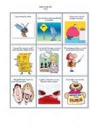 English Worksheet: Flash Cards 