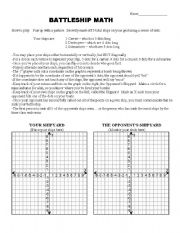 battleship math