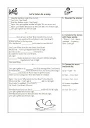 English Worksheet: marley 