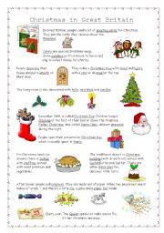 English Worksheet: Christmas in Great Britain