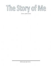 English Worksheet: Story of Me Writing Activity