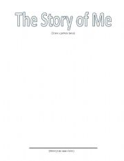 English Worksheet: Story of Me Writing Activity