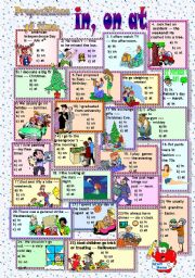 English Worksheet: Prepositions of time