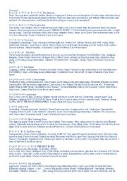 English Worksheet: vocabulary describing character