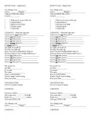 English worksheet: Hotncold - Katy Perry song activity