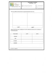 English Worksheet: Leaves