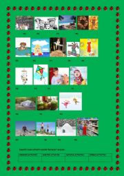 English Worksheet: part 3 seasonal activities