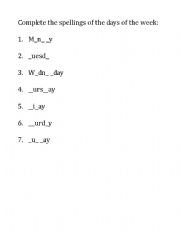English Worksheet: Can / Cant