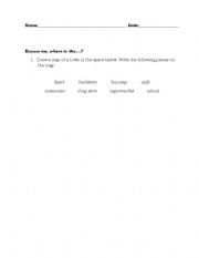 English worksheet: DIRECTIONS