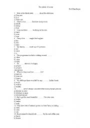 English Worksheet: TESTE THE PLURAL OF THE NOUNS