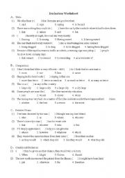 Evaluation Worksheet